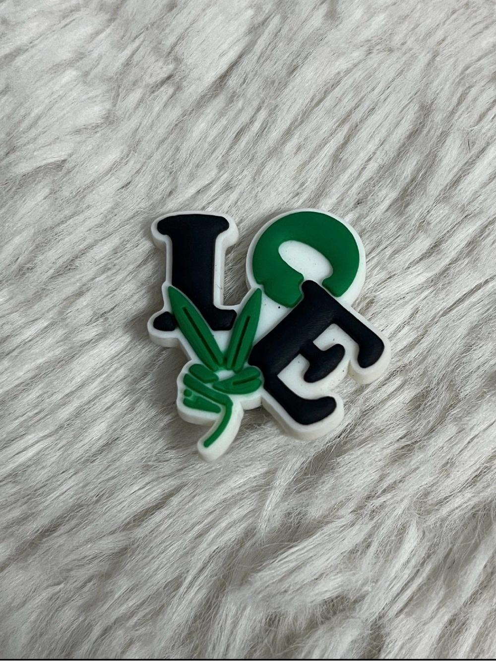 Weed Croc Charm